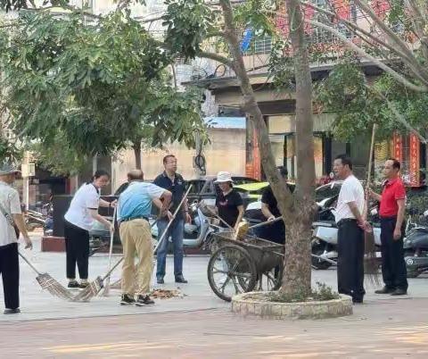 白马井镇府退休干部职工党支部联合开展“传承红色基因锻作风，凝聚银辉力量作贡献”主题党日活动