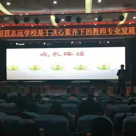 年后及时充电 以备扬帆起航 –记志远学校教师专业发展培训