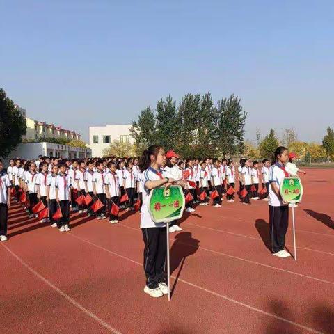 秋季运动会(向上吧少年) 双沟中学初一一班