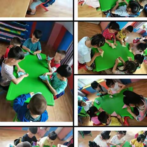 灵武市十二幼幼儿园—大二班折纸（牛头）