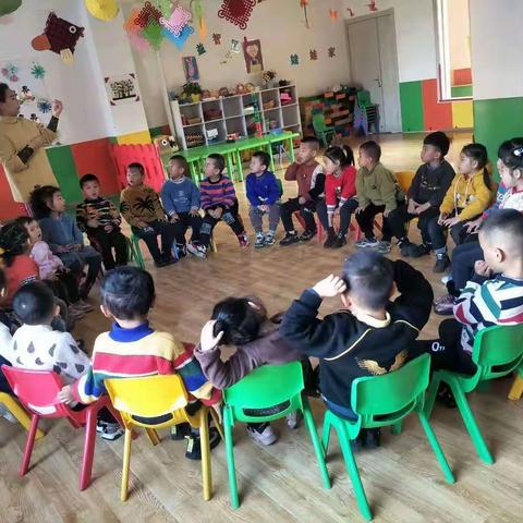 尚德名邸幼儿园中三班宝贝们的安全及礼仪