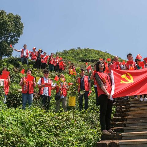 海港社区“跟着地图学党史＂活动