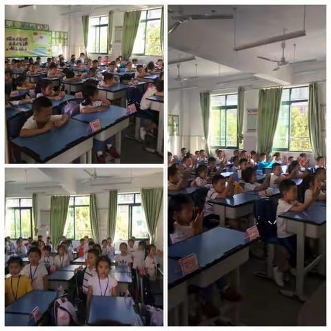 绵阳市富乐实验小学2020年秋季一年级六班“小小君子养成记”常规训练活动