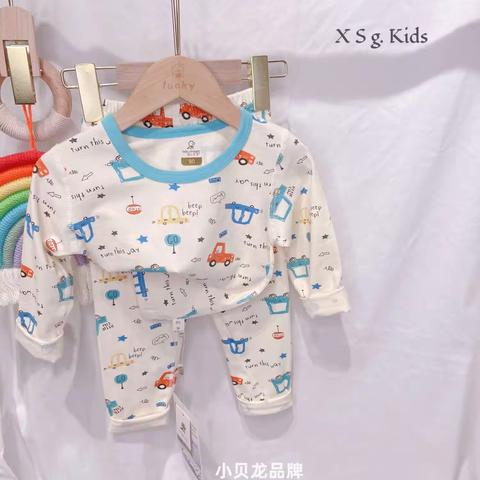 品牌【小贝龙】系列莱卡无缝工艺家居服，手感柔软舒适，品质保证，5A级抗菌 90-120码段19💰130-160码段24