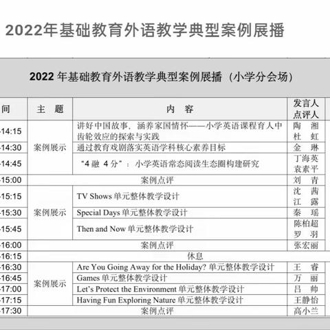 三月春风来，教研花盛开——开发区一小观摩基础教育外语教学典型案例展播