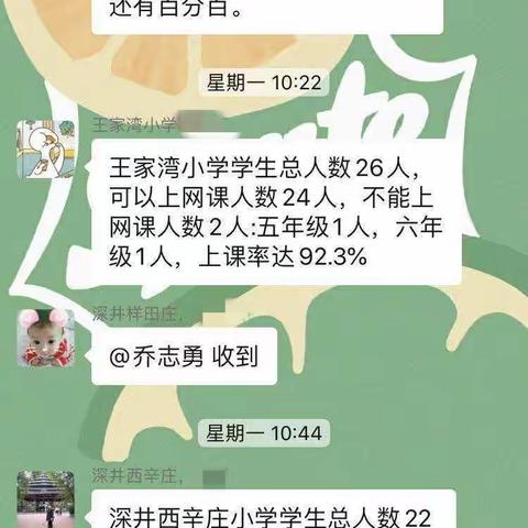 停课不停学，线上开学园——记宣化区深井镇滹沱店小学网络授课