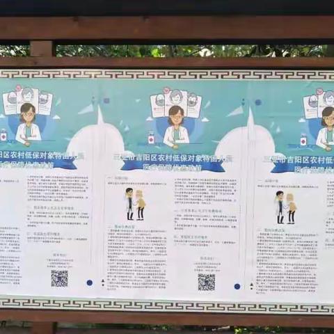 六道村计生专干下村发放农村低保对象特困人员医疗保障优惠政策