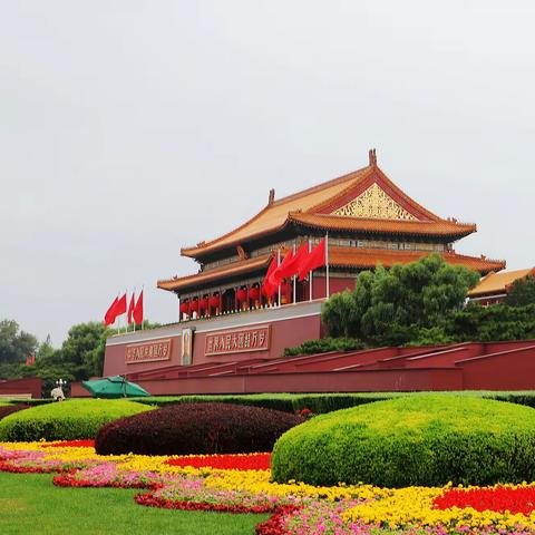 2022年国庆节天安门广场掠影