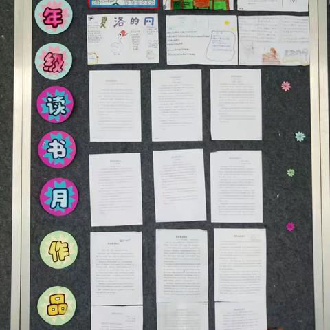 六年级读书月活动报道