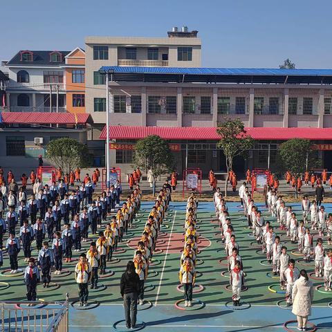 阳光体育 我们在践行——承坪中心小学迎阳光体育大课间评比掠影