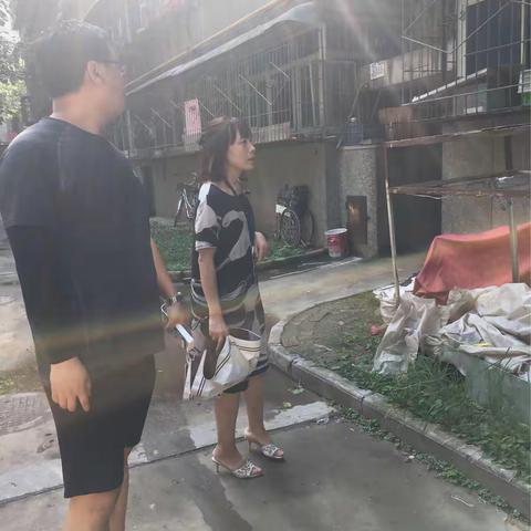 2018年8月10日小寨路街办社区服务中心及大唐社区治污减霾日常巡查工作简报