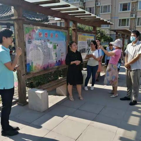 西里街道君晓社区参加城市基层党建示范点擂台赛