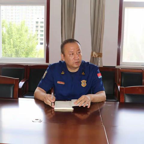 张会峰副支队长深入肥乡大队检查“检消”协作工作和水域装备使用情况