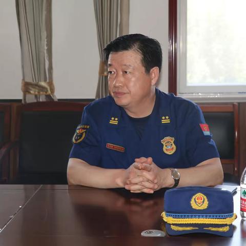 支队督查办刘忠主任到肥乡区消防救援大队进行督导检查