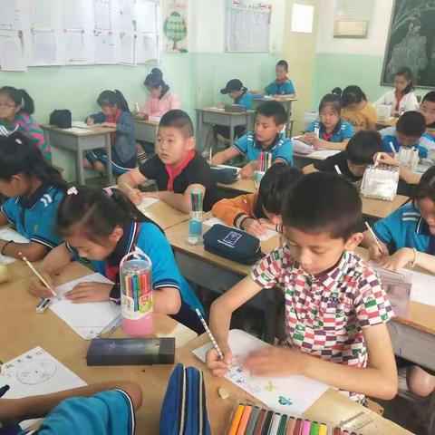 刘家堡小学四年级二班综合实践活动第一天