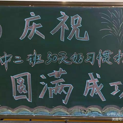 “读书点燃智慧 知识照耀人生”领航幼儿园中2⃣️班30天阅读打卡活动圆满结束👏👏