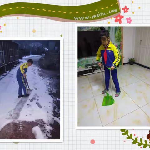 线上教学战疫情，劳动教育促成长