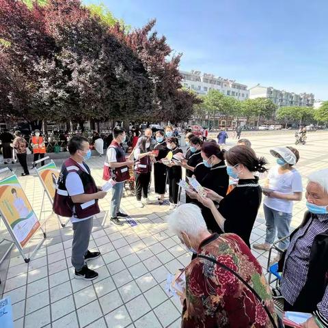 瀍河回族区开展全民营养周暨“5.20”学生营养日系列宣传活动