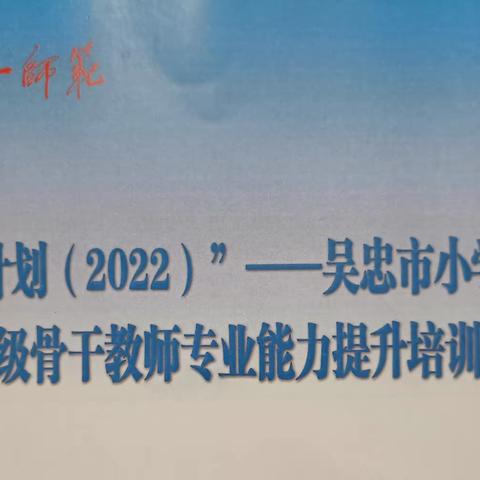 “名师传经启智慧 益友砥砺促提升”——国培计划（2022）吴忠市小学语文骨干教师专业能力提升培训掠影（五）