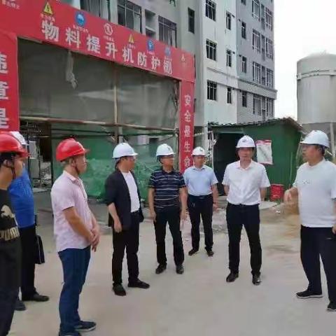 县政协副主席毕志伟一行实地调研一高扩建项目