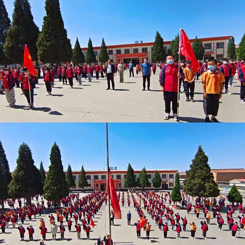 “喜迎二十大，争做好少年”——上村小学少先队入队仪式