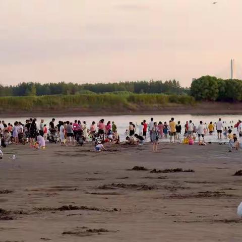 夏日夕照五通口