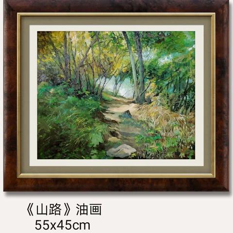 刘潮油画作品欣赏