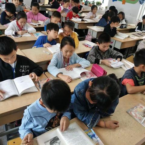 最是书香能致远――新郑市黄水路小学四五班阅读交流会纪实