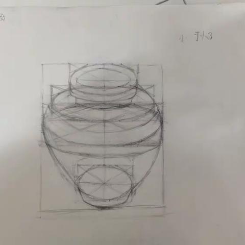 馨通灵鲁美画室和泰校区暑假班二四六素描A6 班（ 07：50—09：50）作品2023.7.13