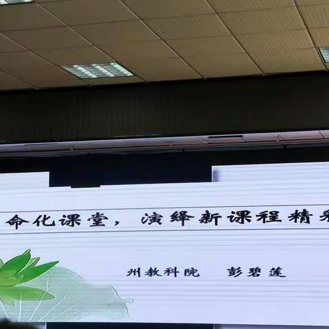 塑造生命化课堂，演绎新课程精彩