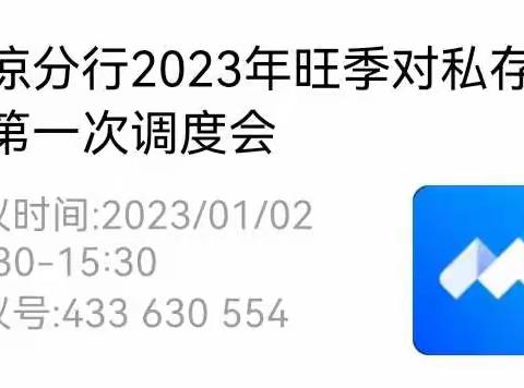 平凉分行召开2023年旺季对私存款工作第一次调度会