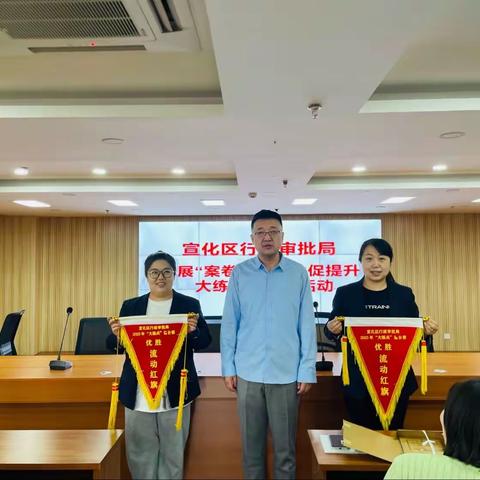 宣化区行政审批局开展“案卷评查，共促提升”大练兵比武擂台赛活动