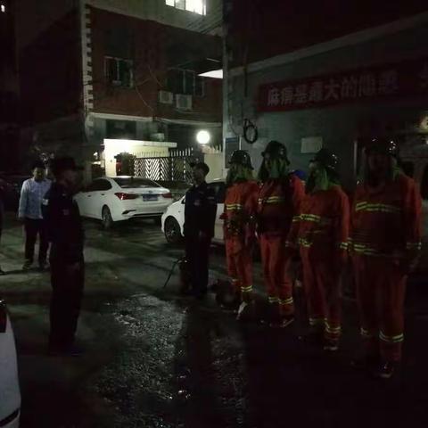 民治安监办持续开展“安全守夜”行动