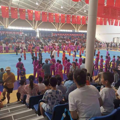 我是池阳小学二年级二班夏庆玲同学，我正在参加池阳实践做中学之《三原县第二届武术比赛》活动