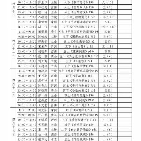 优课共赏，“数”说精彩——沂水县实验小学数学教师观看临沂市优质课评比活动直播纪实