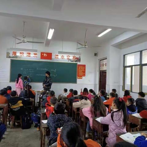 新宁县2021信息技术2.0白沙中心小学数学坊第一次线下教研活动