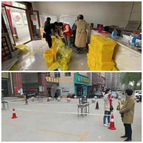 东关社区“爱心捐赠遮阳伞”助力全员核酸检测