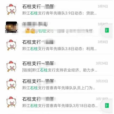 发展普惠金融，石柱支行普惠青年在行动