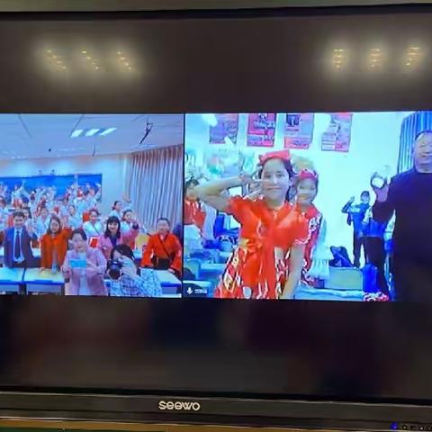 “民族文化大交融、同心共筑中国梦”——塔小、深小“同上一堂班会课”活动
