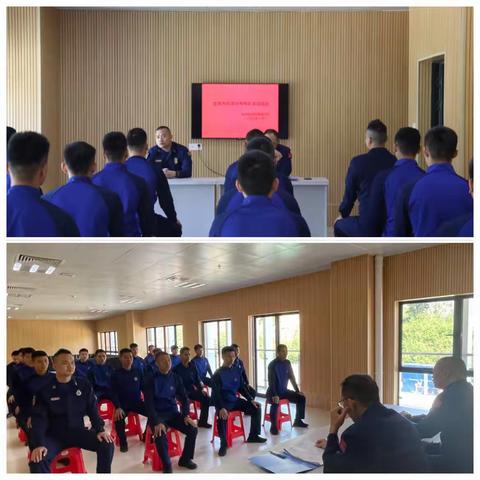 龙岗大队召开比武集训动员部署会