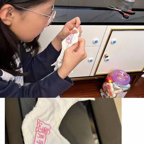 心灵手巧我来缝--六年2班劳动实践