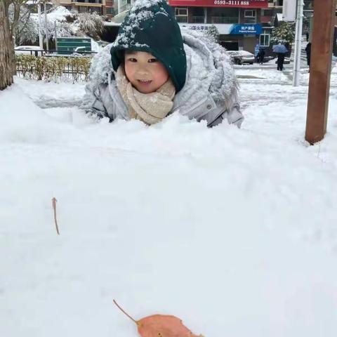 邂逅冰雪，欢乐无限——金晨幼儿园中（1）班