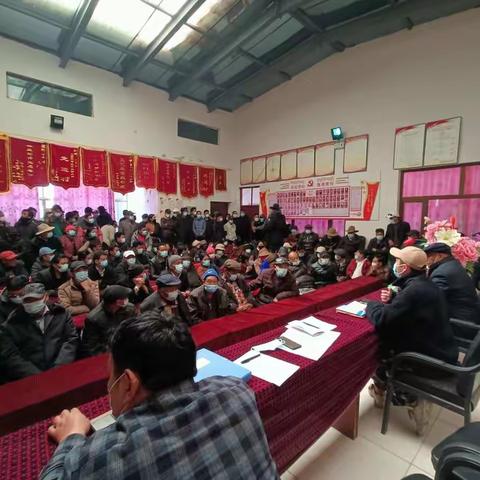 尕朵乡卡吉村驻村工作队开展2022年“中央一号文件”精神宣传活动！