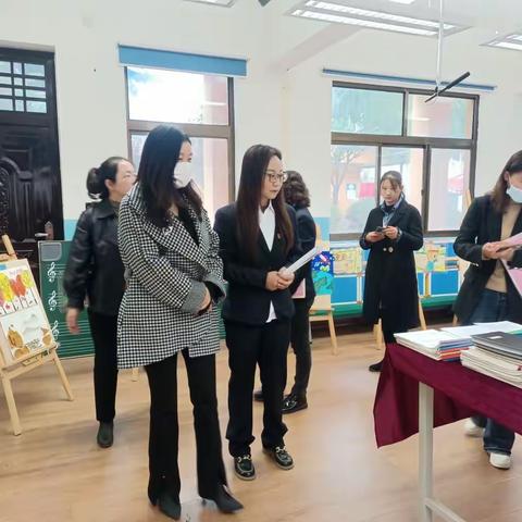 送军前进，未来可期———楼观镇送军小学作业管理迎县教育局教学视查工作