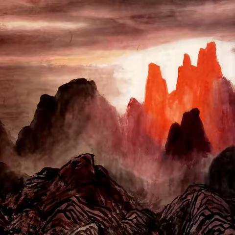 诗配画一《幽谷晨曲》和《浣溪沙·远日》