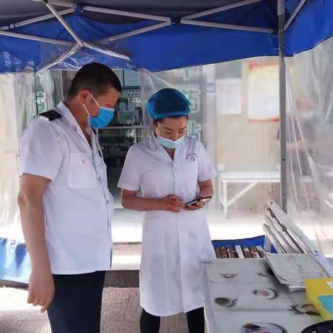 疫情防控不松劲   眉县卫监在行动