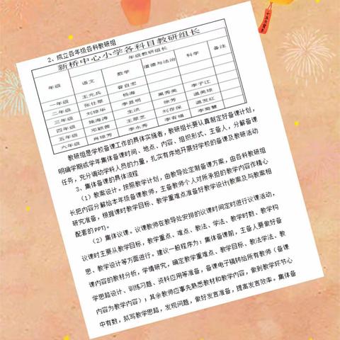 【集体研讨  共同成长】——牟定县新桥中心小学集体备课研讨活动简报