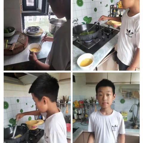 精彩暑假，寓教于劳——四年级五班暑期劳动实践作业