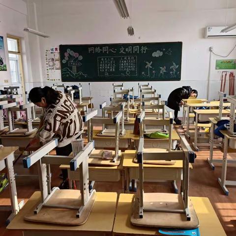 家长助力 ，情谊暖校园，爱心抗流感