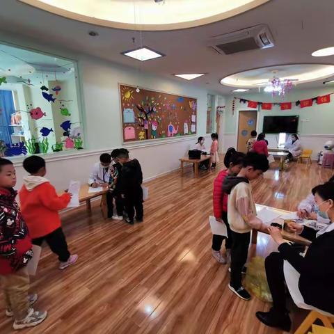 健康伴我同行——淝河佳苑幼儿园体格检查